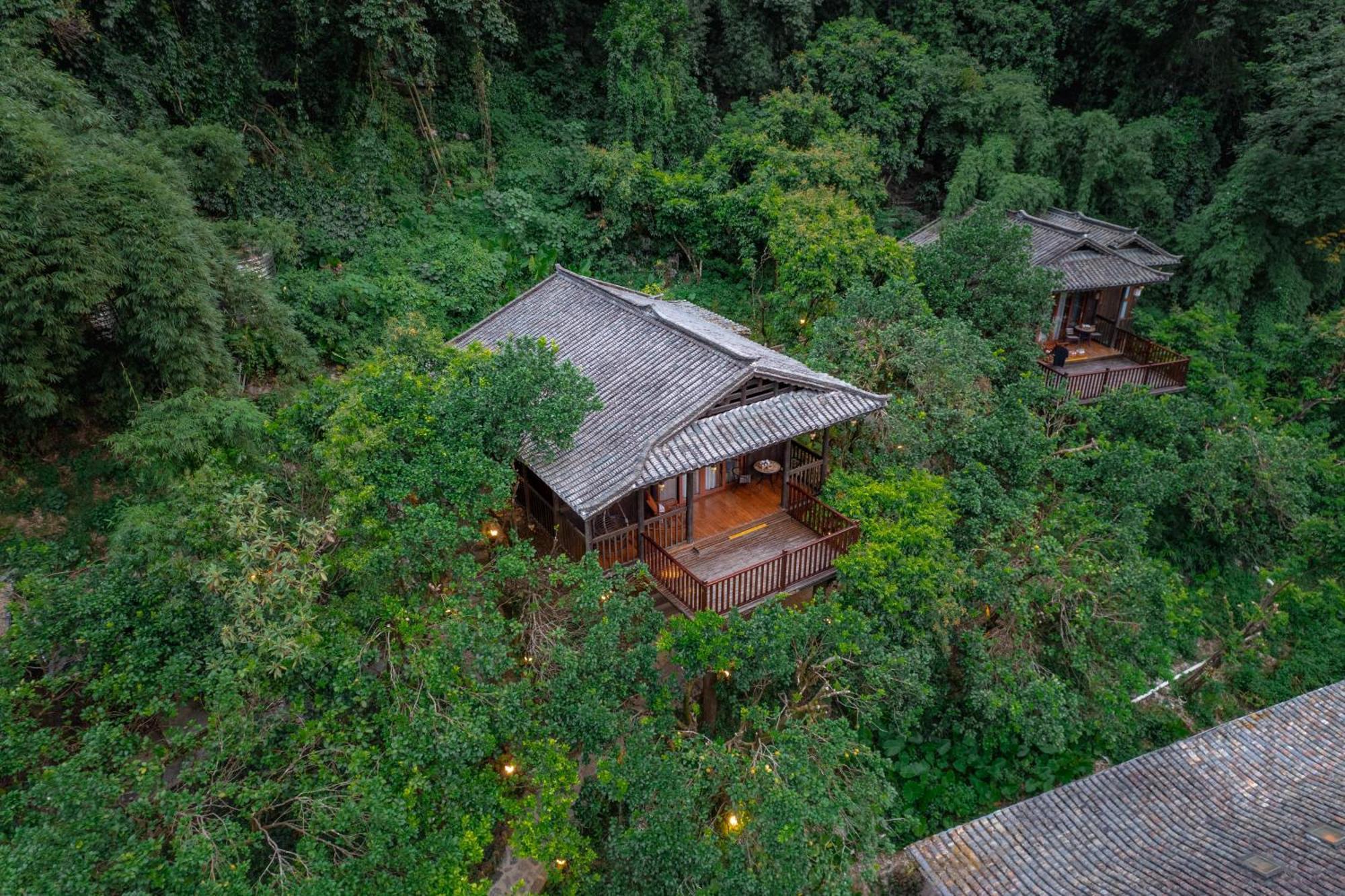 Yangshuo Ancient Garden Boutique Hotel-Free Pick Up From Airport Or Ts Over 3 Nights Exterior foto