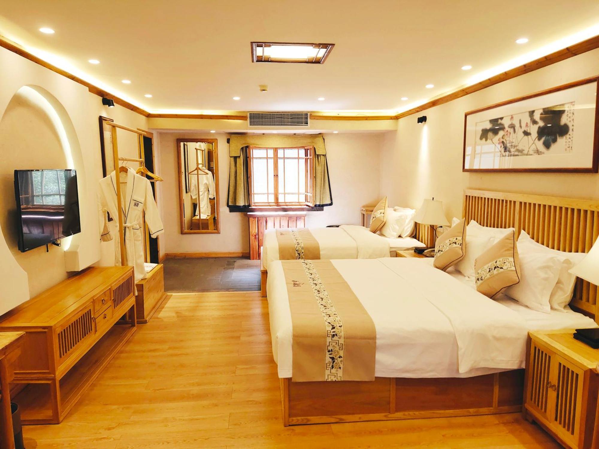 Yangshuo Ancient Garden Boutique Hotel-Free Pick Up From Airport Or Ts Over 3 Nights Exterior foto