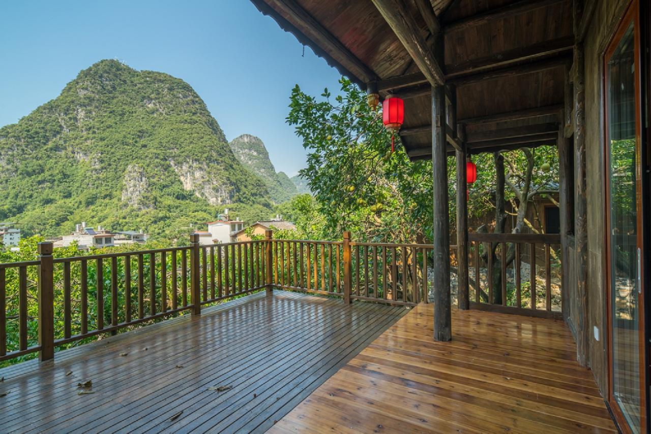 Yangshuo Ancient Garden Boutique Hotel-Free Pick Up From Airport Or Ts Over 3 Nights Exterior foto