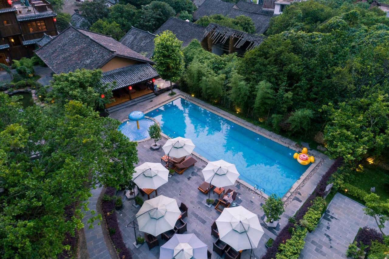 Yangshuo Ancient Garden Boutique Hotel-Free Pick Up From Airport Or Ts Over 3 Nights Exterior foto